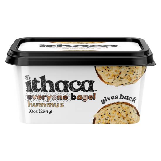 Order Ithaca Hummus Everyone Bagel Hummus 10oz food online from Everyday Needs by Gopuff store, Melrose Park on bringmethat.com