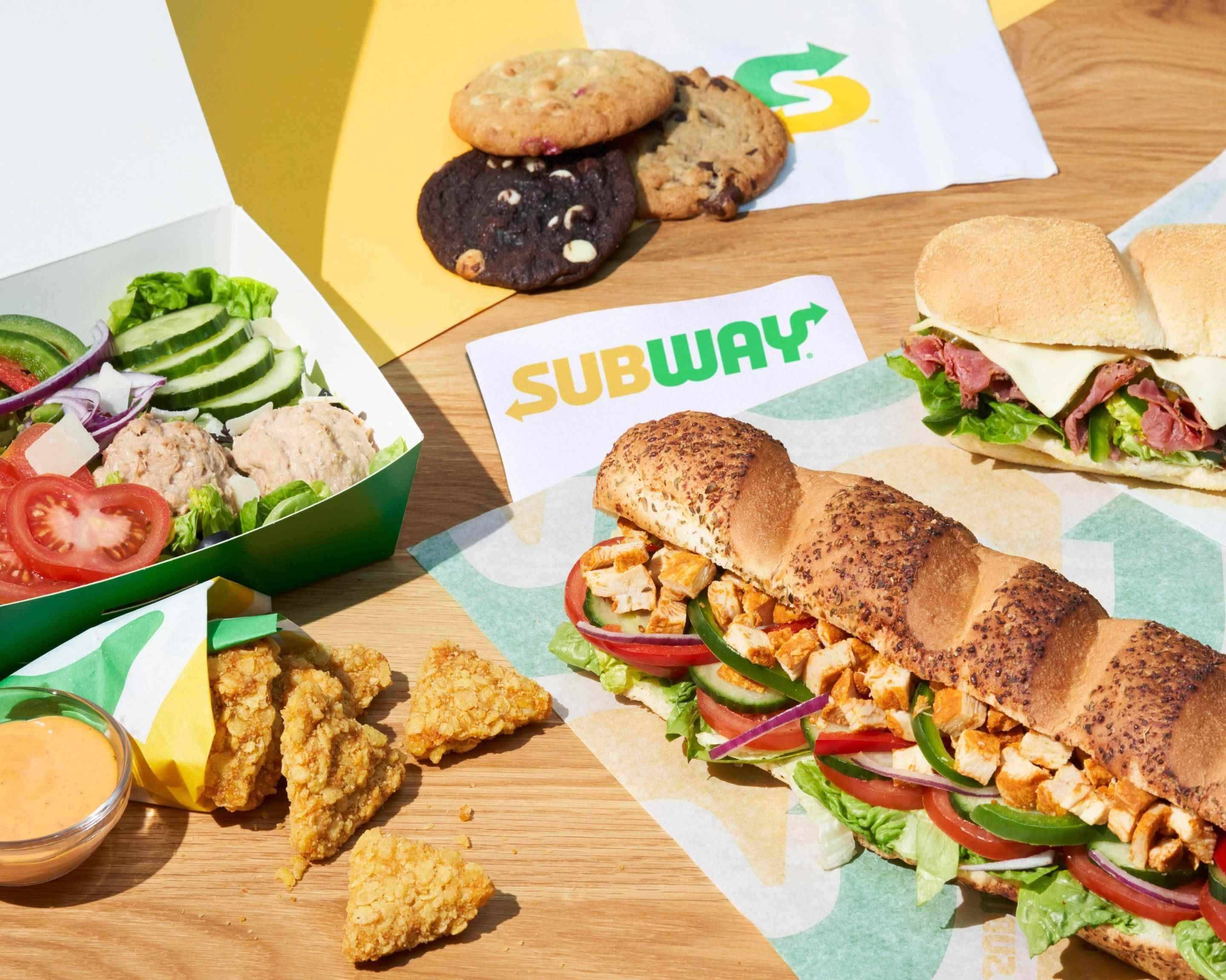 SUBWAY® im Schloss-Strassen-Center Lieferservice | Speisekarte und ...