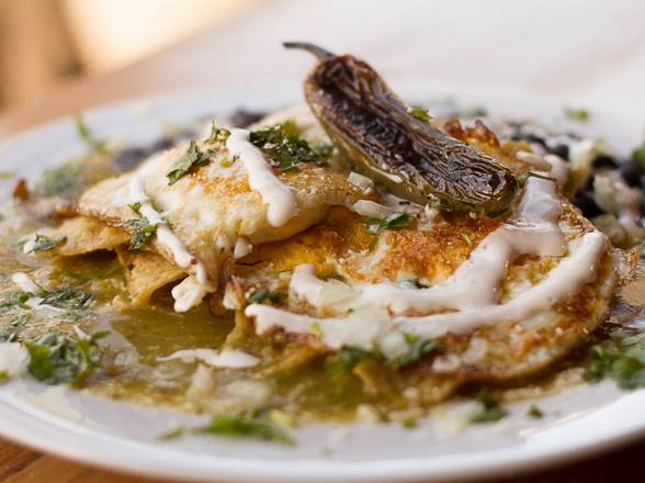Order Chilaquiles food online from El Camion store, Seattle on bringmethat.com