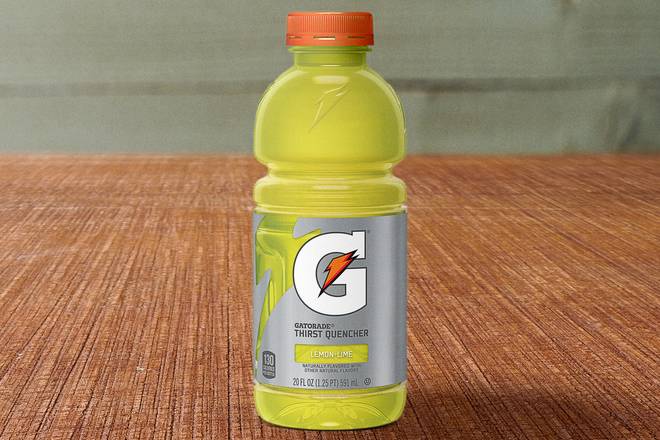 Order Bottled Gatorade® - Lemon Lime food online from Farmer Boys store, Fullerton on bringmethat.com