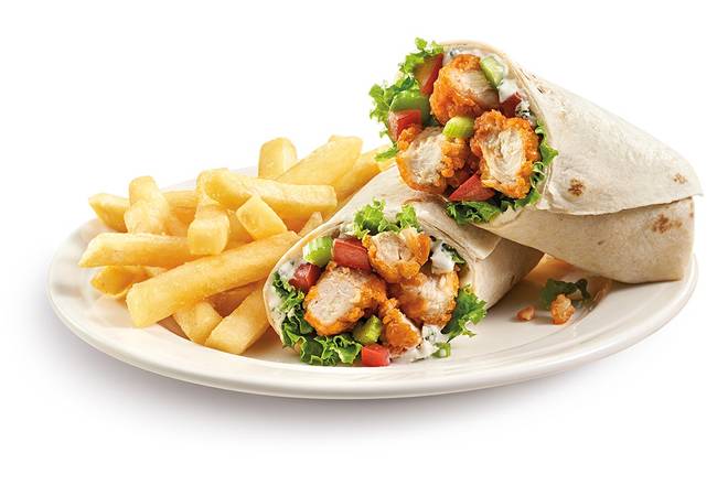 Order Buffalo Chicken Wrap food online from Friendly's store, Pembroke on bringmethat.com