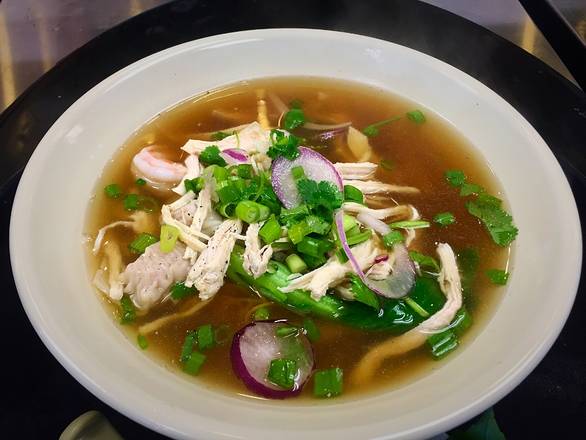 Order Chicken Pho food online from PhoNatic Vietnamese Restaurant store, Austin on bringmethat.com