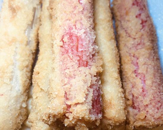 Order Fried Crabmeat sticks （5 pcs) food online from New Golden House store, Philadelphia on bringmethat.com