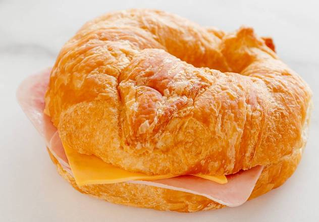 Order Ham & Cheese Croissant food online from Kim's Donuts store, Dallas on bringmethat.com