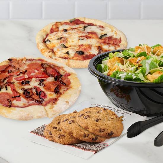 Order Pizza and Salad Family Meal for 2 food online from Boudin store, Walnut Creek on bringmethat.com