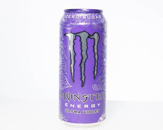 Order Monster Energy Ultra Violet (16 oz) food online from Shell store, Tampa on bringmethat.com
