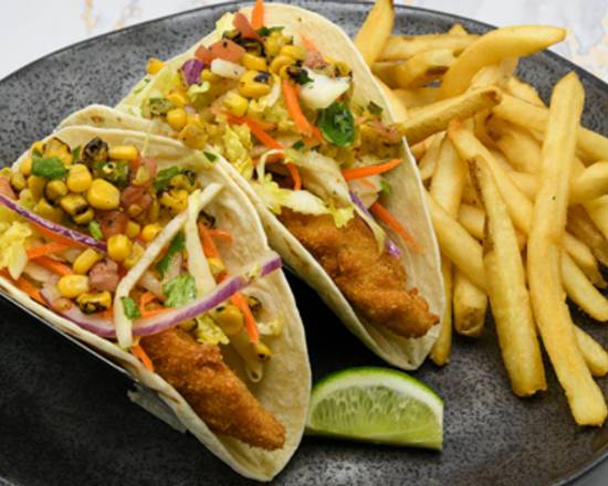 Order Crispy Fish Tacos food online from McCormick & Schmicks Seafood Restaurant store, Edina on bringmethat.com