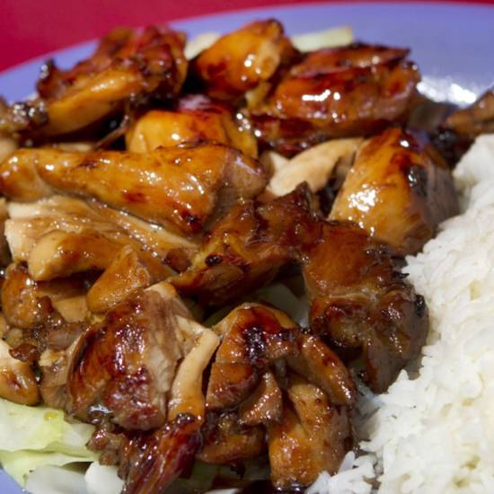 Order S1. Bourbon Chicken food online from Excel Chinese Restaurant store, South Chesterfield on bringmethat.com