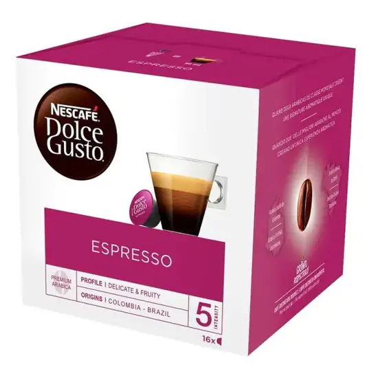 Nescafe espresso Dolce Gusto 16 capsules