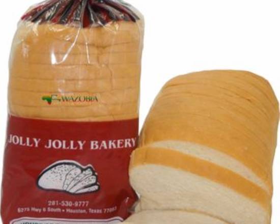 Order Jolly Bread Big sliced  food online from Wazobia Kitchen store, Houston on bringmethat.com