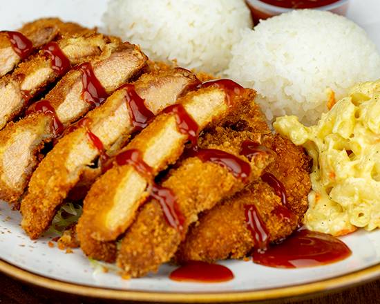 Order Chicken Katsu Plate food online from 9th Island Grill store, Henderson on bringmethat.com