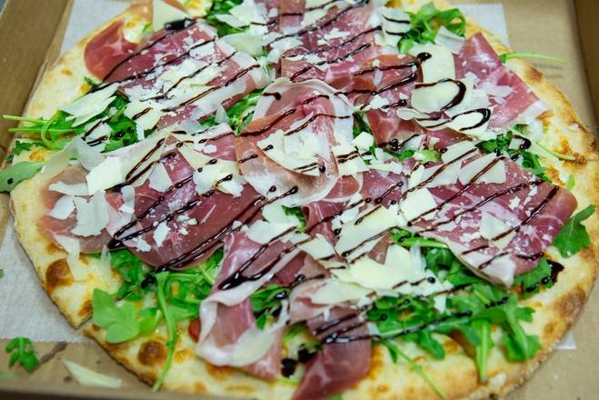 Order 14" PROSCIUTTO & ARUGULA food online from Amore Pizzeria store, Clearwater on bringmethat.com