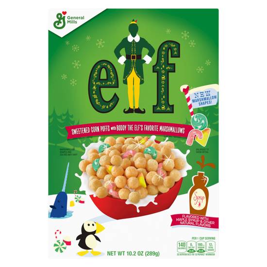 Order Elf Cereal 10.2oz food online from Everyday Needs by Gopuff store, Tampa on bringmethat.com
