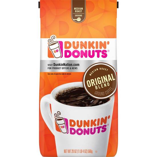 Order Dunkin' Original Blend Ground Coffee, 20 OZ food online from Cvs store, WAKEFIELD on bringmethat.com