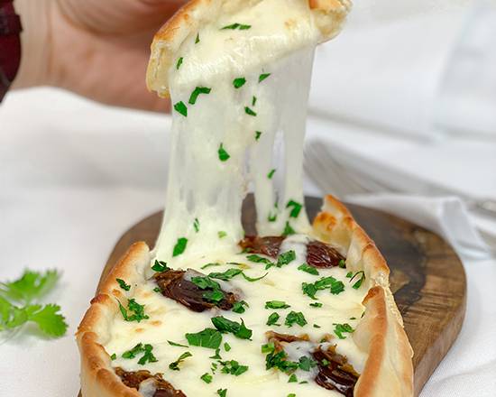 Order MIXED CHEESE PIDE food online from Agora store, Tysons on bringmethat.com