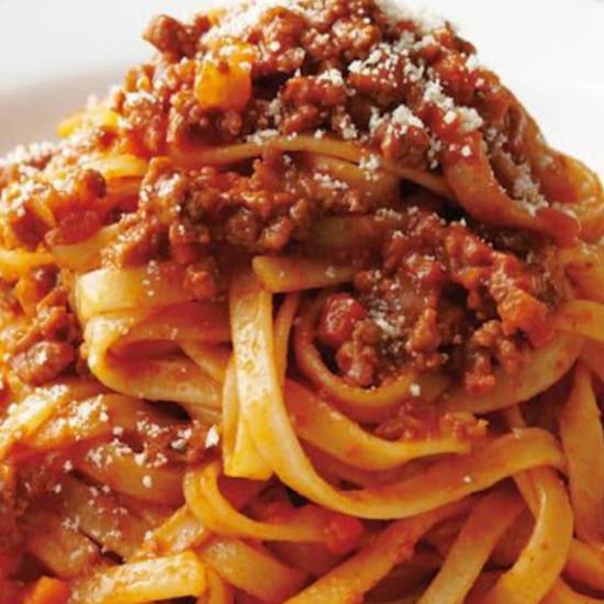 Order Fettuccine Bolognese Sauce food online from Pecorino store, Los Angeles on bringmethat.com