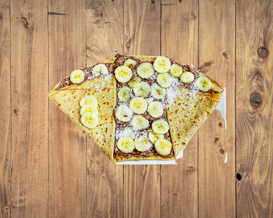Crêpe sucréeNutella coco