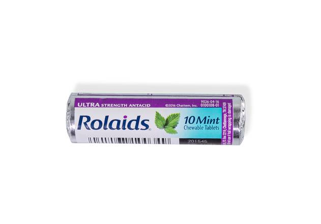 Order Rolaids Ultra Strength Mint 10 Count food online from Wawa store, Downingtown on bringmethat.com