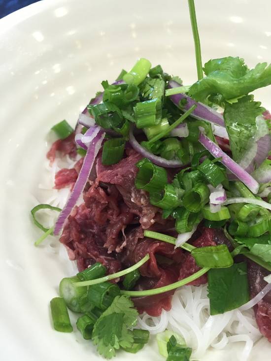 Order Filet Mignon Pho food online from PhoNatic Vietnamese Restaurant store, Austin on bringmethat.com