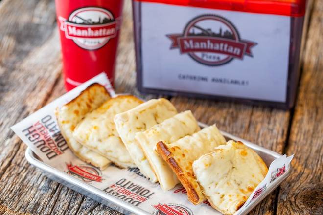 Order Cheesy Garlic Bread food online from Manhattan Pizza store, Fairfax on bringmethat.com