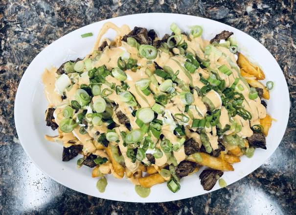 Order Asada with Fries food online from La Doñita Latin Delhi store, Hyattsville on bringmethat.com