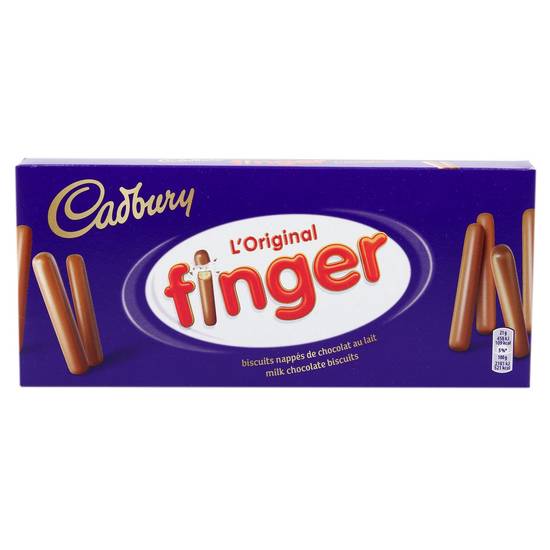 Finger lait Cadbury 138 gr