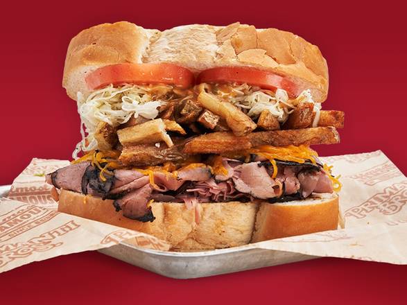 Order Double Roast & Cheddar food online from Primanti Bros store, Morgantown on bringmethat.com