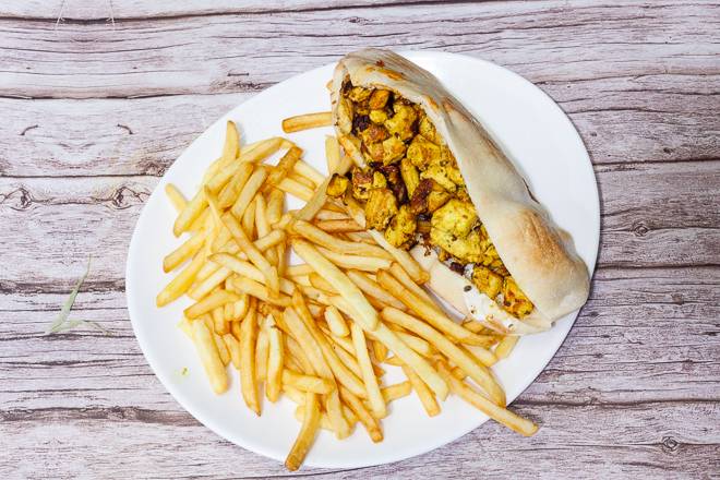 Sandwich chicken curry