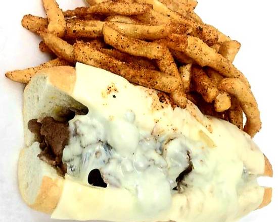 Order Philly Cheesesteak food online from Chosen 1 Cajun Seafood store, Hartford on bringmethat.com
