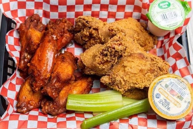 Order Wings Basket food online from Hook & Reel Cajun Seafood store, Killeen on bringmethat.com