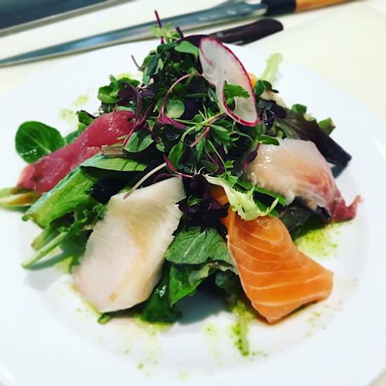 Order Seafood Salad food online from K-ZO Restaurant store, Culver City on bringmethat.com