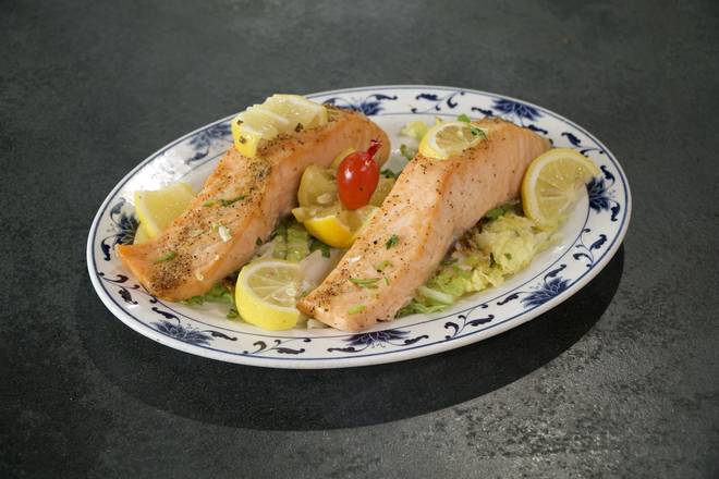 Order Lemon Pepper Salmon food online from Soho Kosher Deli store, Aventura on bringmethat.com