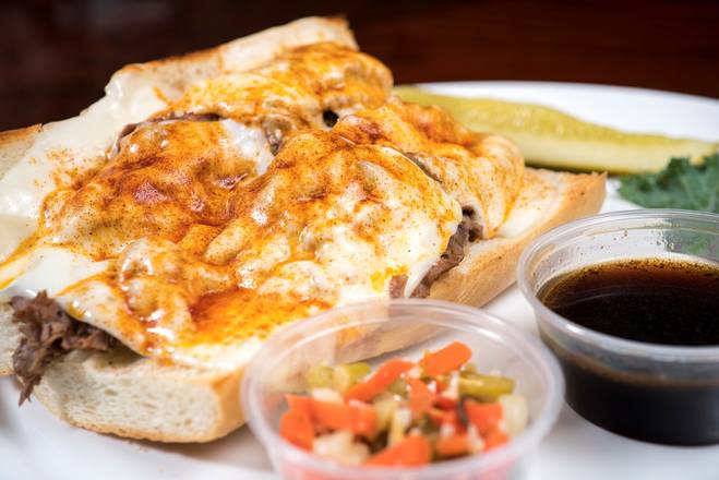 Order Italian Beef food online from Exchequer Restaurant & Pub store, Chicago on bringmethat.com