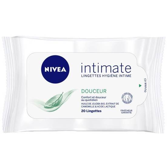 Lingette fraîche intime x20 Nivea