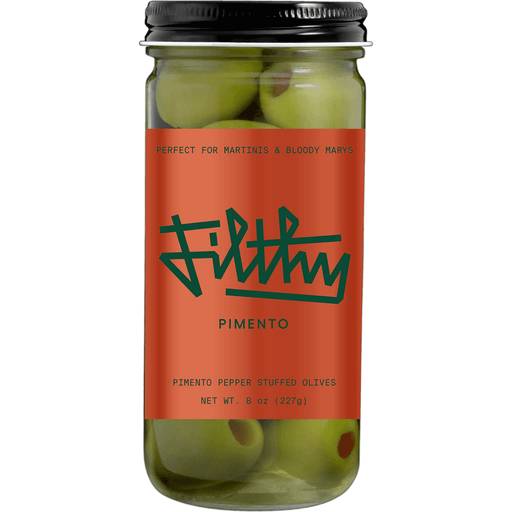 Order Filthy Pimento Stuffed Olives (8 OZ) 119557 food online from Bevmo! store, Albany on bringmethat.com