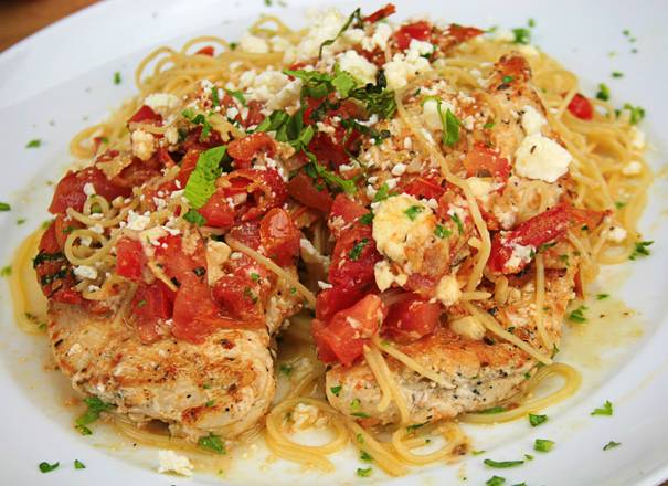 Order Chicken Mediterraneo food online from Eddie's Italian Eatery store, Claremont on bringmethat.com