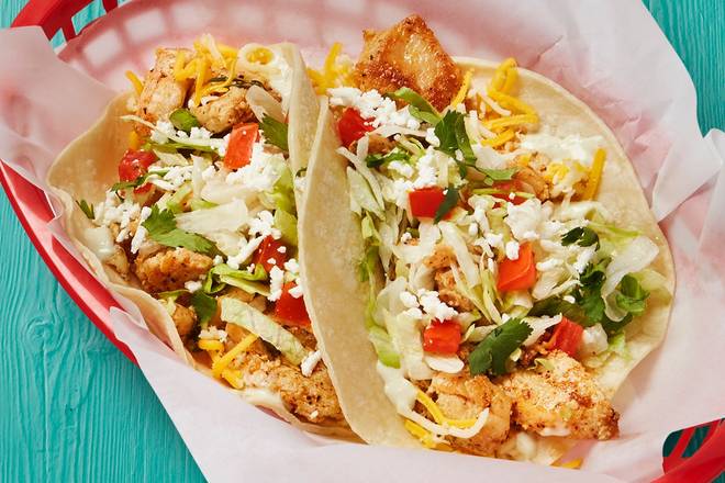 Order Fajita Chicken Taco food online from Fuzzy's Taco Shop store, Beaumont on bringmethat.com