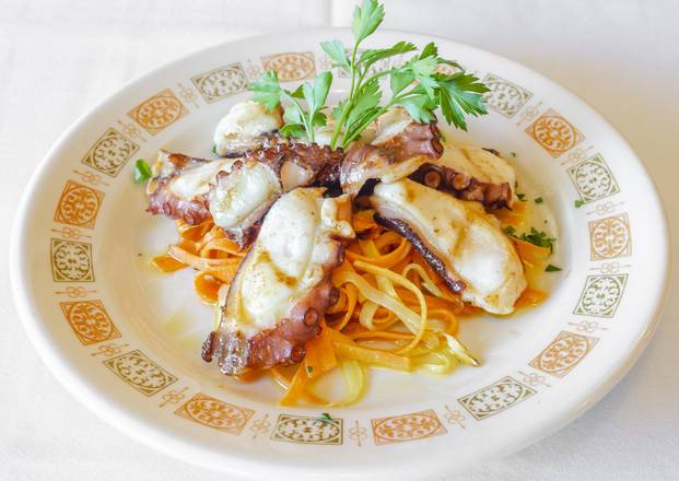 Order Grilled Octopus food online from Dante's Place Restaurant-Pizza store, Leonia on bringmethat.com
