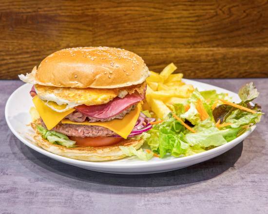 Route 66 burger