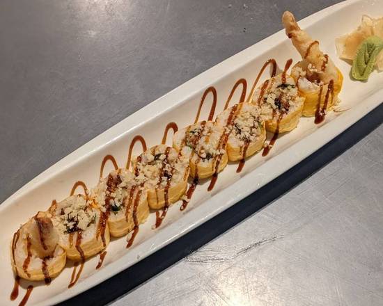 Order Tony the Tiger Roll food online from Jojo Sushi Bar & Restaurant store, Santa Rosa on bringmethat.com