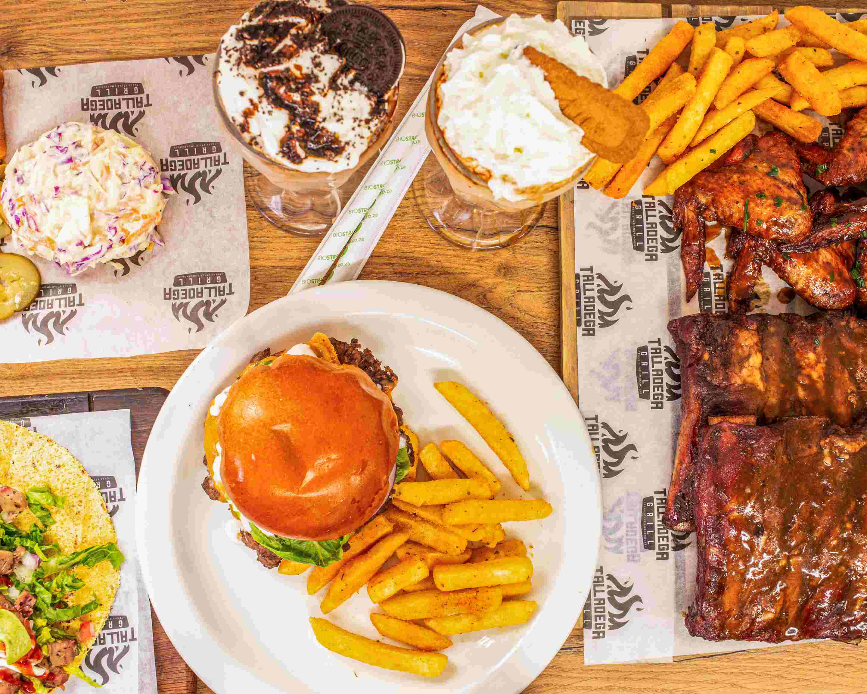 Order Talladega Grill Menu Delivery Online Cape Town Menu & Prices