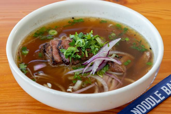 Order Pho Sizzle food online from Mecha Noodle Bar store, New Haven on bringmethat.com