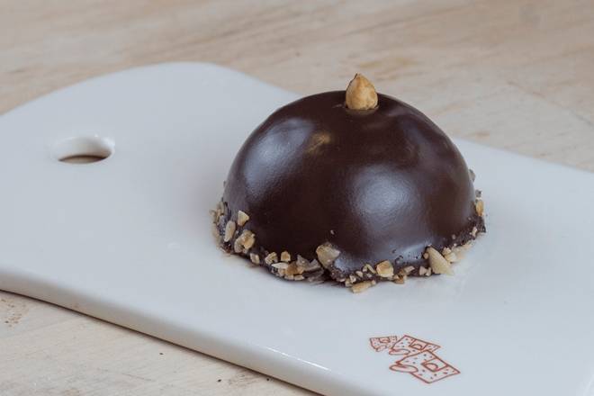 Order Dark & White Chocolate Mousse Cake food online from Le Pain Quotidien                                                                                    store, Washington on bringmethat.com