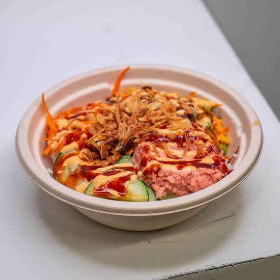 Order Volcano Ahi Bowl food online from Hartford Poke Co. store, Hartford on bringmethat.com