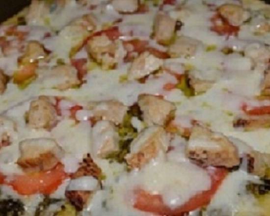 Order Chicken Pesto Pizza food online from Est Est Est Pizza store, New Haven on bringmethat.com