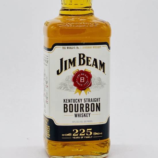 Order JIM BEAM 375ML 40%ABV food online from Princess Liquors store, Port Saint Lucie on bringmethat.com