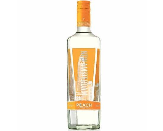 Order New Amsterdam Peach, 1.75L (35.0% ABV) food online from Woodbury Wine & Spirits store, ORLANDO on bringmethat.com