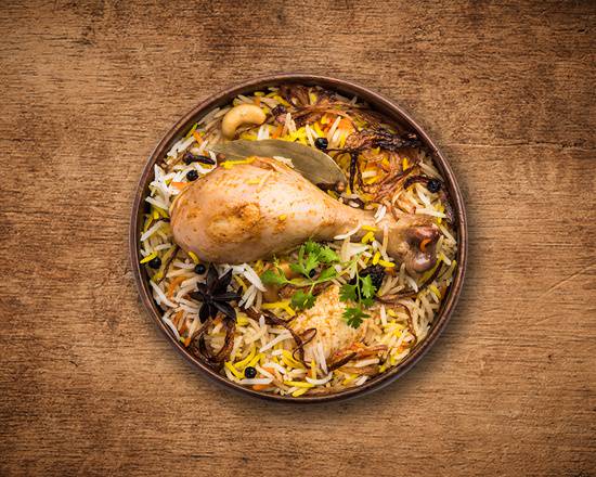 Order Yum Chicken Biryani food online from United Kitchens Of India store, Schaumburg on bringmethat.com