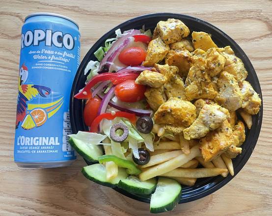 Poulets curry Bowl
