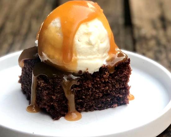Order Sticky Date Cake & Ginger Icecream food online from Ghee Indian Kitchen store, Miami on bringmethat.com